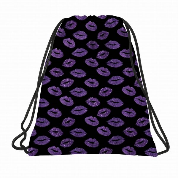 USTA BACKUP PLECAK SZKOLNY MŁODZIEŻOWY DZIEWCZĘCY GLITTER KISS KOMPLET 5w1