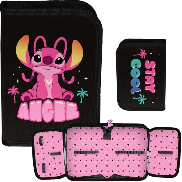Lilo i Stitch Piórnik Jednokomorowy do 1 klasy Paso [DS23TT-P001BW]