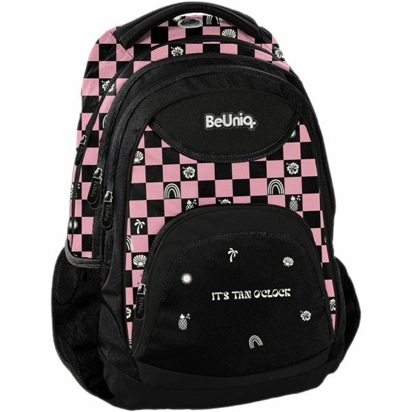 SZACHOWNICA PLECAK SZKOLNY BeUniq MŁODZIEŻOWY DLA DZIEWCZYNY 