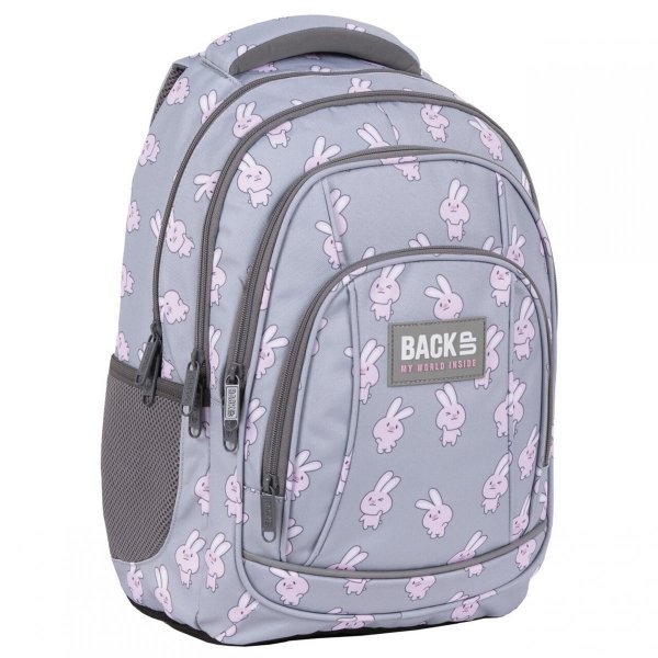 BackUP Plecak Szkolny Młodzieżowy Króliczki 26l dla Dziewczyny [PLB4A01]