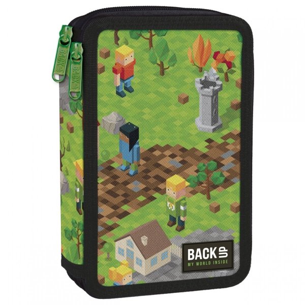 Piksele Minecraft Plecak Szkolny Backup dla Chłopaka Komplet 5w1 [PLB4P61 ]