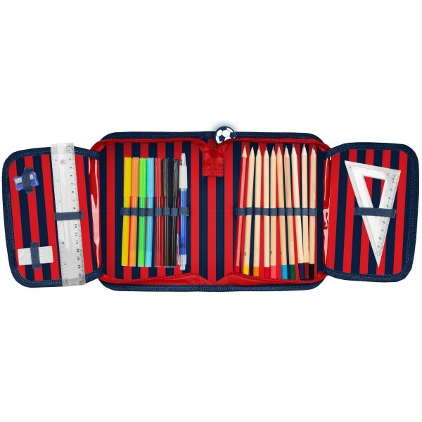 Piłkarski Tornister Szkolny dla Chłopaka Paso Zestaw 5w1 [PP21FO-525]