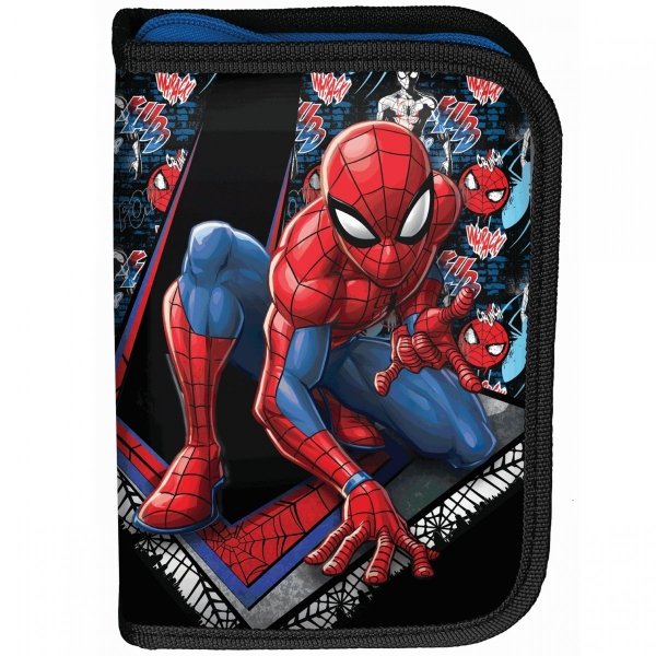 Spiderman Piórnik z Wyposażeniem dla Chłopaka Szkolny [SPW-001]