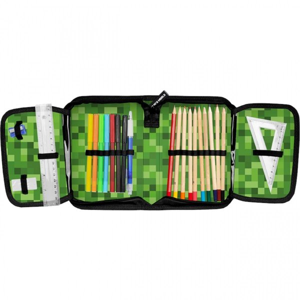 Gamer Minecraft Szkolny Plecak na Kółkach Chłopięcy [PP23XL-997]