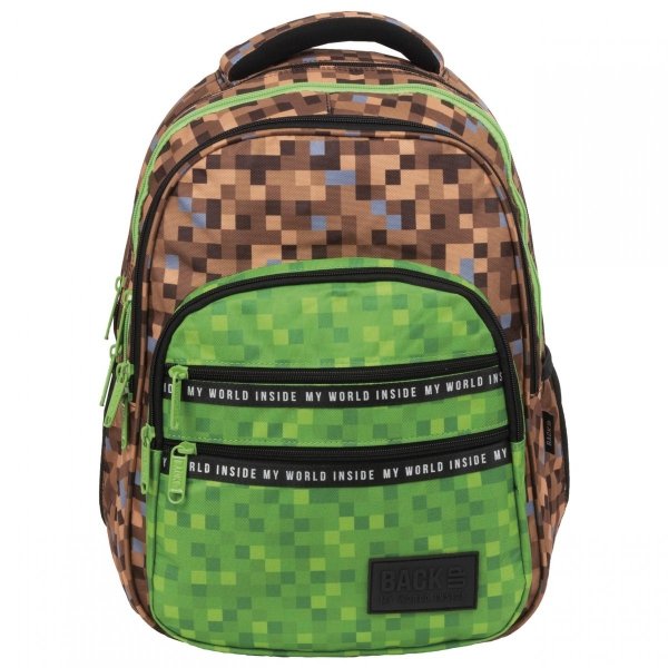 Plecak Pixsele dla Chłopaków Minecraft Gra Gry Game [PLB3M68]