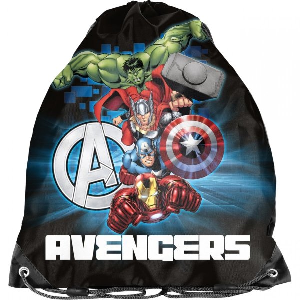 Avengers Tornister Szkolny Chłopięcy Iron Man komplet 3elem. [AV23DD-524]
