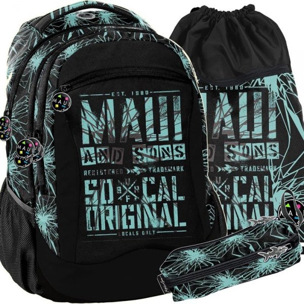 Plecak dla Chłopaka Młodzieżowy Szkolny Maui&amp;Sons [MAUD-2808]