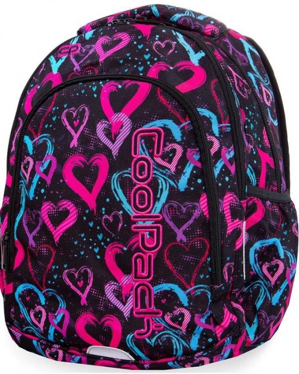Plecak CP CoolPack Młodzieżowy Kolorowe Serca [B25038]