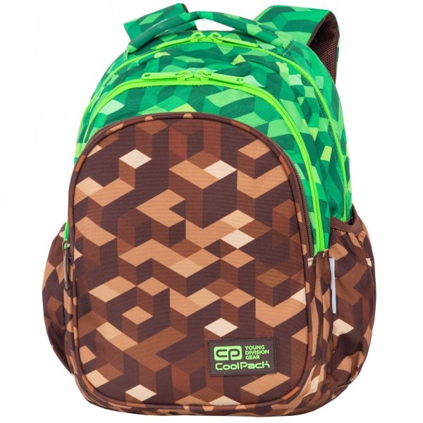 CP PLECAK COOLPACK KOMPLET 5el GRA PIKSELE GAME MINECRAFT DLA CHŁOPAKA