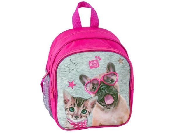 Plecak z Kotkiem Pieskiem do Przedszkola dla Dziewczynki na wycieczki wycieczkowy przedszkolny 