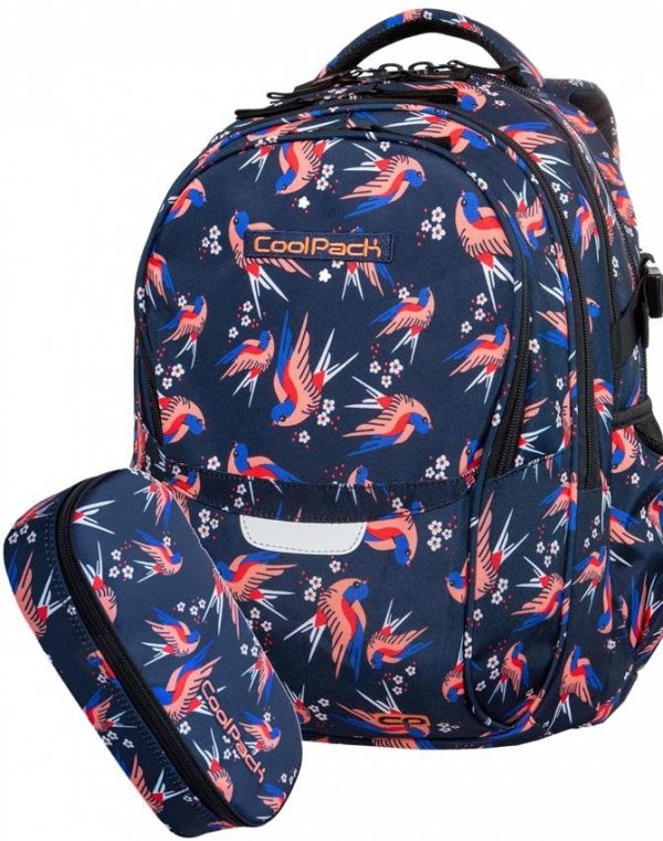 Plecak CoolPack Młodzieżowy Colibri Szkolny Piórnik [B02012]