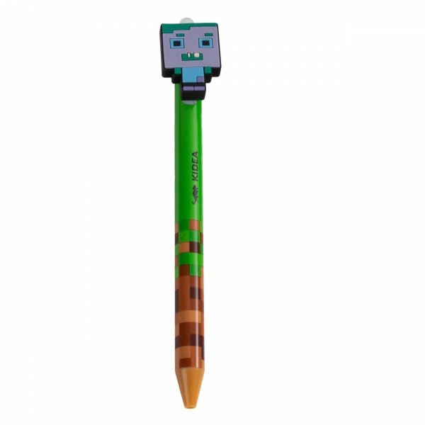 2 szt. WYMAZYWALNY DŁUGOPIS KOMPLET MINECRAFT KIDEA PIKSELE GAMING GAMER