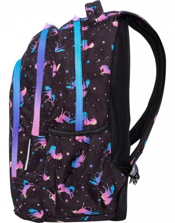 Coolpack Cp Młodzieżowy Plecak Jednorożec dla Dziewczyny DARK UNICORN [C25234]
