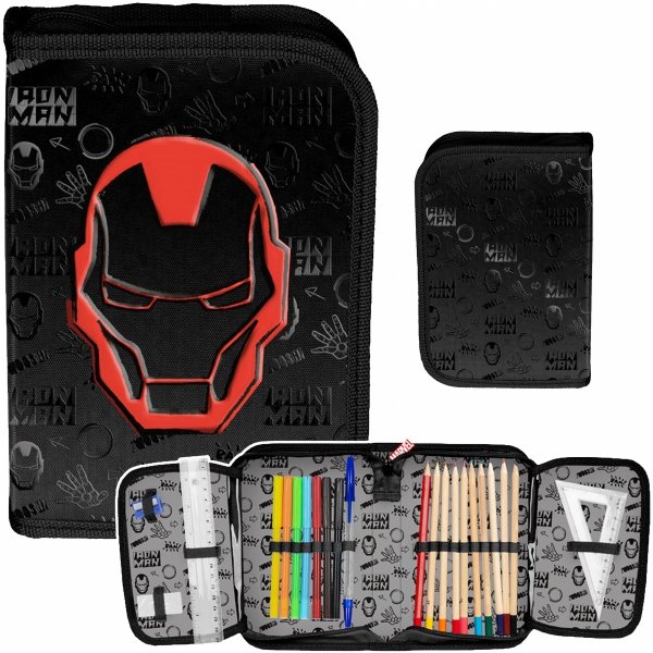 IRON MAN PIÓRNIK Z WYPOSAŻENIEM SZKOLNY DLA CHŁOPAKÓW AVENGERS THOR HULK