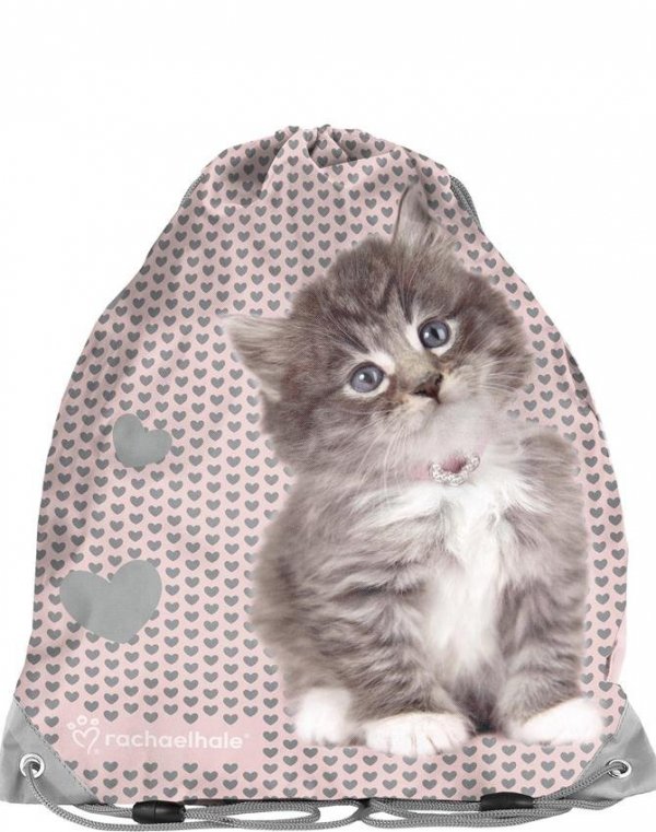 Plecak dla Dziewczyny Szkolny z Kotem Kotek [RLD-260]