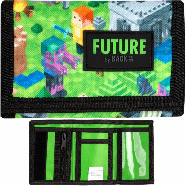 GRA PIKSELE DZIECIĘCY PORTFEL MINECRAFT DLA DZIECKA GAME GAMER GAME GAMING