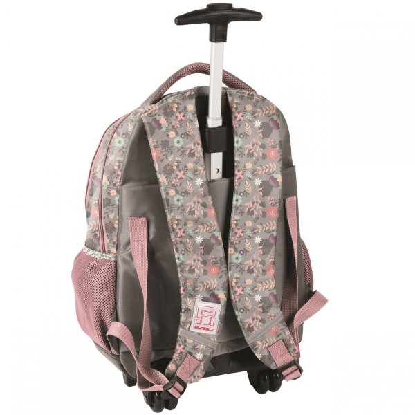 Modowy Plecak z Konikami na Kółkach w Konie Szkolny dla Dziewczynki [PP20KO-997]