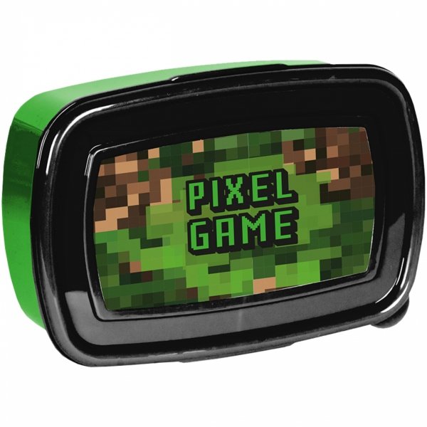 MINECRAFT PLECAK SZKOLNY PIKSELE DO 1 KLASY KOMPLET 5w1 DLA CHŁOPAKA GRA