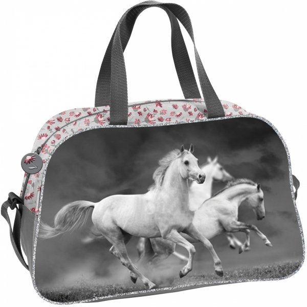 Torba Sportowa w Konie dla Dziewczyny na Podróż [PP19HS-074]