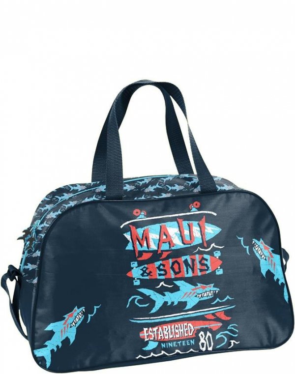 Mega zestaw Plecak Maui do Szkoły dla Chłopaków na Zajęcia Szkolne [MAUL-260]