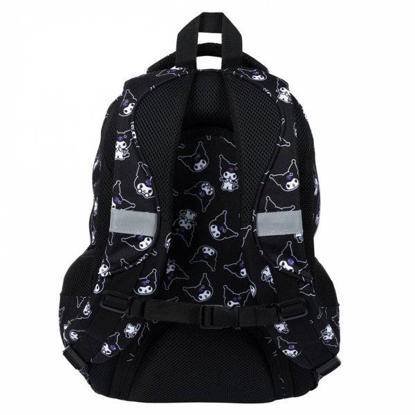 KUROMI BLACK PLECAK KOMPLET 5w1 MAJEWSKI DLA DZIEWCZYNY 4-komorowy