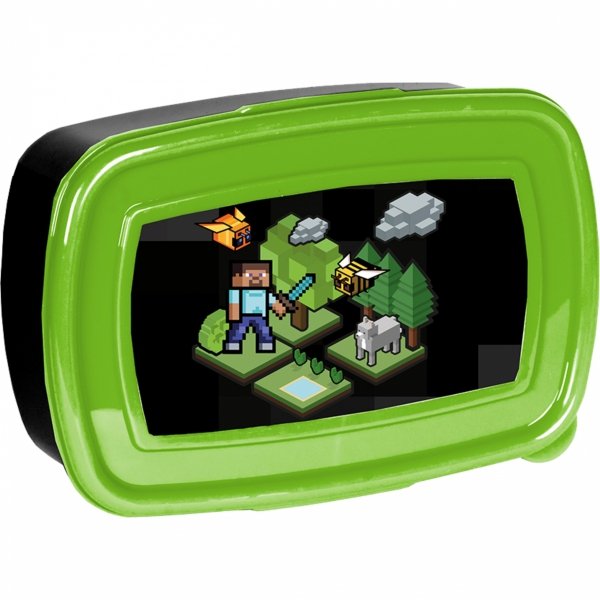 GAMING SZKOLNY PLECAK MINECRAFT PIKSELE GRY ZESTAW 5w1 DLA CHŁOPAKA