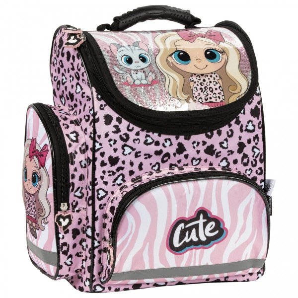 Tornister Szkolny DZIEWCZYNKA dla uczennic Szkoły Podstawowej DERFORM