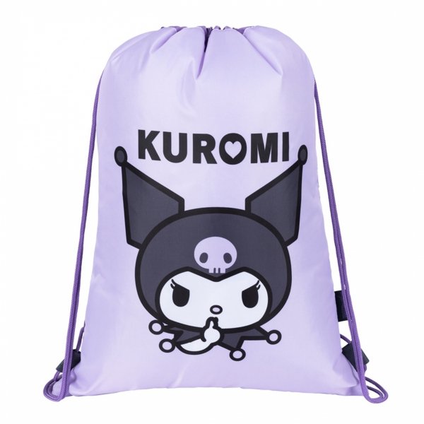 KUROMI VIOLET PLECAK KOMPLET 3w1 MAJEWSKI DLA DZIEWCZYNY 4-komorowy