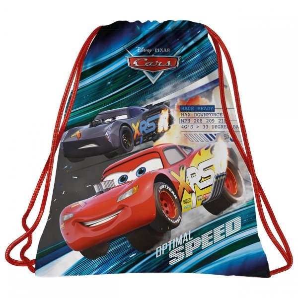 Cars Zygzak Tornister dla Chłopaka Szkolny Derform do 1 kasy [TEMBCA48]
