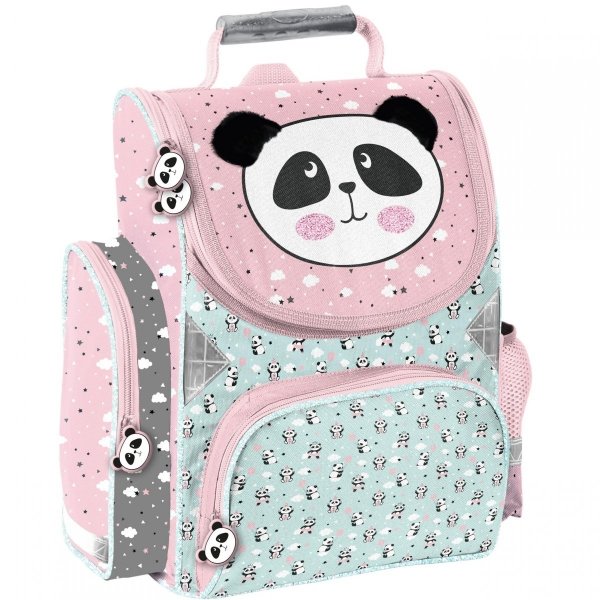 Tornister do Szkoły dla Dziewczynek Misie Panda [PP21PD-525]