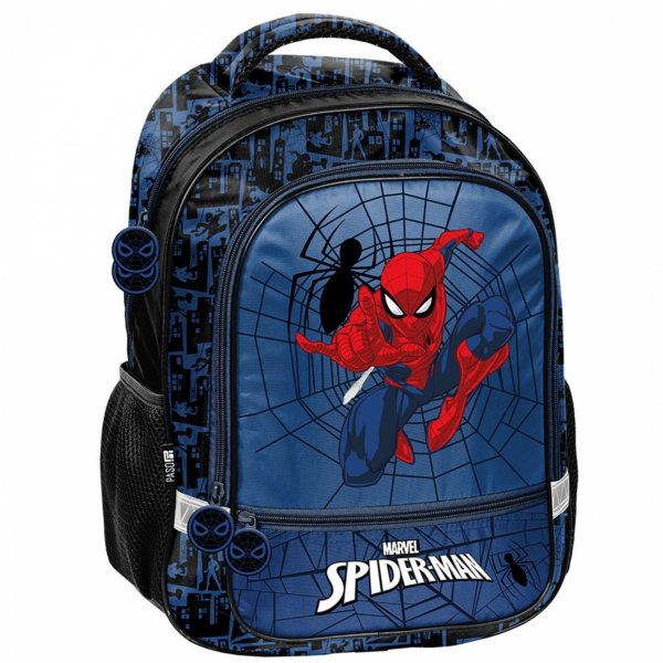 PLECAK SPIDER-MAN SZKOLNY DO 1 KLASY DLA CHŁOPAKA DO PODSTAWÓWKI ZESTAW 6w1