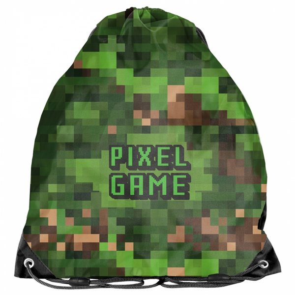 MINECRAFT PLECAK SZKOLNY PIKSELE DO 1 KLASY ZESTAW 3w1 DLA CHŁOPAKA GRA