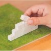 Trefl Zestaw uzupełaniający Brick Trick cegły zamkowe białe 70 sztuk