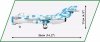 Cobi Klocki Klocki Historicall Collection Vietnam War MIG17 Nato Code Fresco