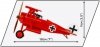Cobi Klocki Klocki Fokker DR.1 Czerwony Baron 221 klocków