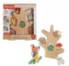 Fisher Price Wooden Drewniane drzewko zestaw klocków