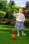 Tm Toys Zestaw do baniek Fru Blu róża + płyn 2x40ml