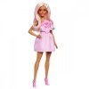Mattel Lalka Barbie Fashionistas Blondynka w różowej sukience