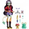Mattel Lalka Monster High Jinafire Long ze zwierzątkiem