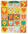 Torebka ozdobna prezentowa 4wz 1223A 31x42x12cm p12, mix cena za 1 szt