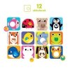 CzuCzu Puzzle z dziurką Maluchy 18m+