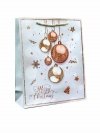 Torebka prezentowa świąteczna 9296B 26x32x12cm mix cena za 1 szt