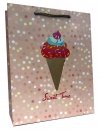 Torebka ozdobna prezentowa Lody JP 368C 18x23x12cm mix cena za 1 szt