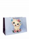 Torebka ozdobna prezentowa 3wz 30x42x20cm JP 4681H szerokie dno mix cena za 1 szt