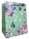 Torebka ozdobna prezentowa Kwiaty JP636B 26x32x10cm mix cena za 1 szt