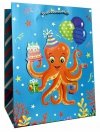 Torebka ozdobna prezentowa dziecięca JP653C 18x23x10cm mix cena za 1 szt