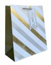 Torebka ozdobna prezentowa JP 620C 18x23x10cm mix cena za 1 szt