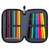PROMO Piórnik dwukomorowy z wyposażeniem ST.RIGHT PC-04 Blue Gamer