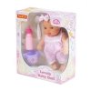 Polesie 78285 Lalka Świetny bobas 24cm + zestaw do karmienia 3 elementy, pudełko