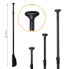 PROMO Deska SUP Stand Up Paddle 300cm pomarańczowo - niebieska PDB-40002 JoySports